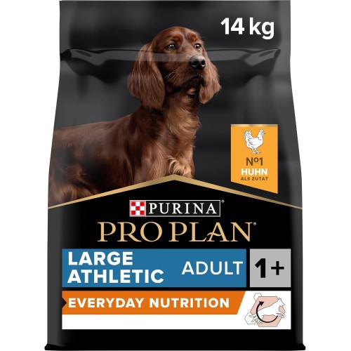 Purina Pro Plan Everyday Nutrition Large Athletic Adult Dry Dog Food with Chicken, 14 kg