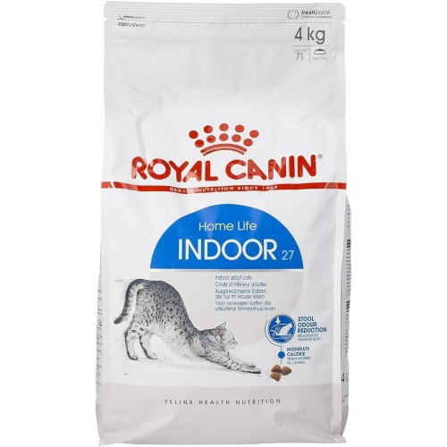 Royal Canin FHN Indoor 4kg Cat Dry Food for Stool Odour and Hairball Reduction