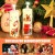 SLEEPHEAD® 4 Pcs Flameless LED Christmas Candles with Santa Claus & Snowman Design