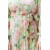 Light Green & Pink Floral Maxi Dress with Belt – Trendyol Modest Collection