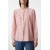 Women's Powder Pink Flower Embroidered Regular Fit Woven Shirt