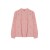 Women's Powder Pink Flower Embroidered Regular Fit Woven Shirt