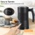 Electric Milk Frother 4-in-1 Hot & Cold Foam Maker for Coffee, Cappuccino, Latte