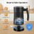 Electric Milk Frother 4-in-1 Hot & Cold Foam Maker for Coffee, Cappuccino, Latte