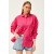 Olalook Women’s Oversize Woven Shirt with Jewel Detail – Classic & Chic