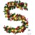 Yoawllty 6.5ft Christmas Garland with Lights, Red Berry Décor for Indoor & Outdoor