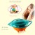 360° Rotating Gyro Bowl for Babies – Spill-Proof Feeding Dish with Lid & Handles