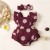 Infant Baby Girl Floral Ruffle Romper with Headband, Sleeveless Summer Bodysuit Outfit