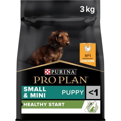 Purina Pro Plan Healthy Start Small and Mini Puppy Dry Dog Food with Chicken – 3 k