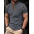 2024 Best-Selling Men's Henry Collar Polo Shirt – Casual Sports Slim Fit with Pocket