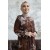 InStyle Jalya Buttoned Collar Chiffon Dress – Modest Floral Brown Maxi Outfit