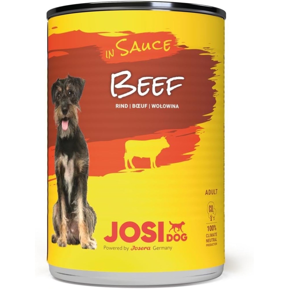 Josera JosiDog Beef in Sauce Dog Wet Food 415g | Nutritious Meal for Adult Dogs