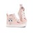 Denokids Kitty Pink Girls Sneakers - Stylish Sports Shoes with Silicone Cat Detail