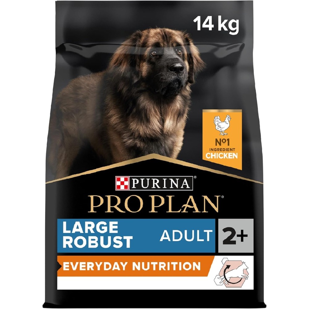 Purina Pro Plan Everyday Nutrition Large Robust Adult Dry Dog Food with Chicken, 14 kg