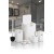 Okyanus Home Luna White Square 5-Piece Bathroom Set – Stylish & Durable