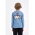 Marvel Comics Boys' Crew Neck Long Sleeve T-Shirt - Blue