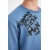 Marvel Comics Boys' Crew Neck Long Sleeve T-Shirt - Blue