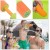 6pcs Mini EVA Water Pistol Shooter: High-Pressure Outdoor Swimming and Beach Toy