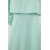 TRENDYOL MODEST Mint Woven Maxi Dress with A-Line Style and Standing Collar