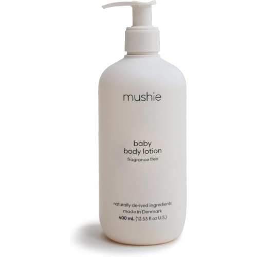 Mushie Baby Body Lotion - Organic, Fragrance-Free, Vegan - 400ml