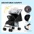 INGUNAR Lightweight Summer Infant Stroller – Compact Fold & Durable Design (Bear Blue)