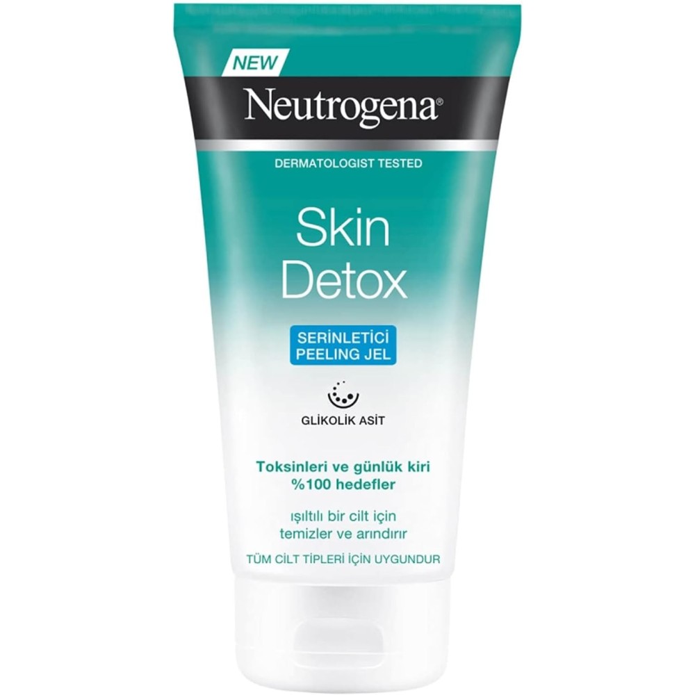 Neutrogena Skin Detox Cooling Gel Scrub 150ml - Refresh and Revitalize