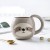 Yalucky Sloth Novelty Ceramic Coffee Mug – 3D Cartoon Design, 330ml, Funny Gifts