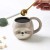 Yalucky Sloth Novelty Ceramic Coffee Mug – 3D Cartoon Design, 330ml, Funny Gifts