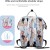 OYDAS Waterproof Diaper Bag Backpack with Foldable Crib - Large Capacity Mommy Bag