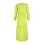 TRENDYOL MODEST Oil Green Gather Detailed Maxi Dress – Modest & Stylish Comfort