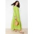 TRENDYOL MODEST Oil Green Gather Detailed Maxi Dress – Modest & Stylish Comfort