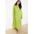 TRENDYOL MODEST Oil Green Gather Detailed Maxi Dress – Modest & Stylish Comfort