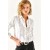 Olalook Women's White Regular Fit Cotton Shirt with Button Closure