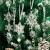 OuMuaMua Crystal Christmas Ornaments – Snowflake & Icicle Set for Winter Decor