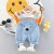 Summer Denim Overalls and T-Shirt Set for Baby Boys, Casual Cotton Toddler Outfit