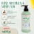 Pigeon Natural Botanical Baby Head & Body Wash | 2-in-1 Gentle Hair & Body Wash | 500ml