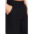 Wide Leg Pleated Trousers – High Waist Black Woven Fabric