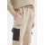 DeFacto Boy's Printed Cargo Pocket Elastic Waist Jogger Sweatpants - Beige