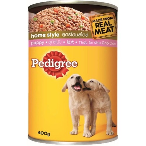 PEDIGREE Puppy Wet Dog Food, Poultry and Rice, 400g Can for Healthy Growth