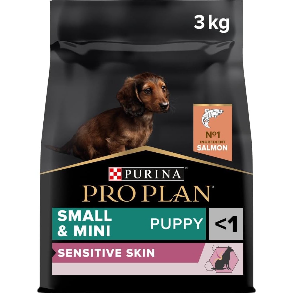 Purina Pro Plan Sensitive Skin Dry Dog Food with Salmon for Small & Mini Puppies