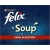 Felix Purina Soup Tender Strips with Beef, Chicken, and Lamb - Blue, Pack of 4x80g