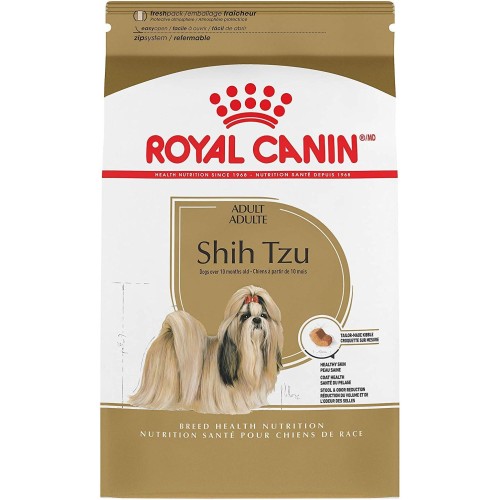 Royal Canin Breed Health Nutrition Shih Tzu Adult 7.5Kg Dry Dog Food for Healthy Skin