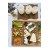 SAMMWOOD Natural Wooden Cheese Presentation Plate & Coffee Tray - BPA-Free Rectangle