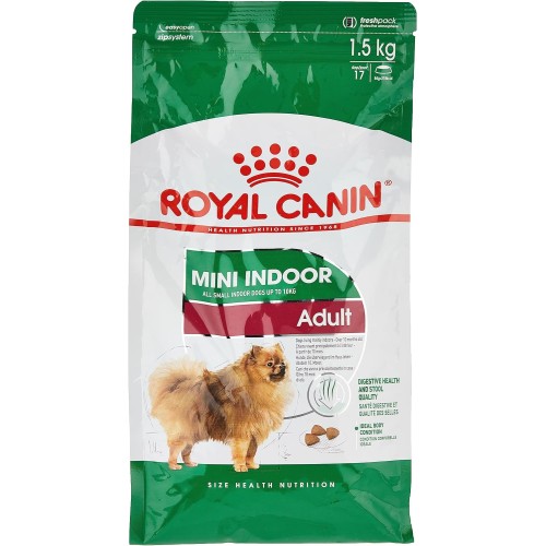 Royal Canin SHN Mini Indoor Adult 1.5 kg - Digestive Care & Weight Management Dog Food