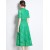 Vintage Lace Hollow Out Dress – O-Neck Slim Fit Elegant Summer Long Dress for Women