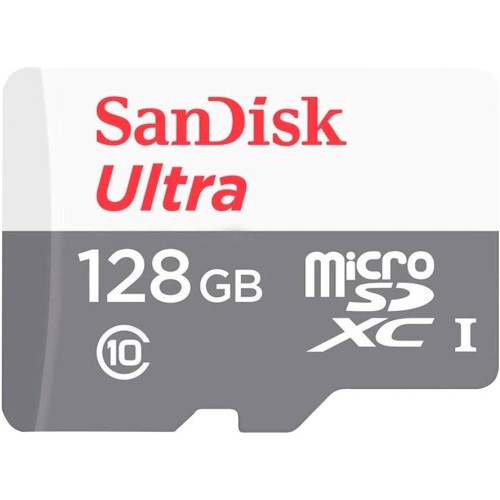 SanDisk Ultra MicroSDXC 128GB UHS-I Memory Card – 100MB/s, Class 10 for Android