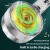 360° Rotating Silver Twin Turbo Pressurized Shower Head – Water Saving Bathroom Accessory