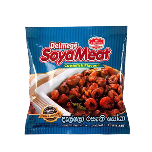 Delmege Soya Meat - Cuttlefish Flavor, 90g | Ocean-Inspired Plant-Based Protein