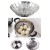 Lumisa Home Foldable Stainless Steel Steaming & Boiling Basket