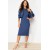 Trendyol Knit Midi Bodycon Dress – Crew Neck Long Sleeve, Casual Elegance